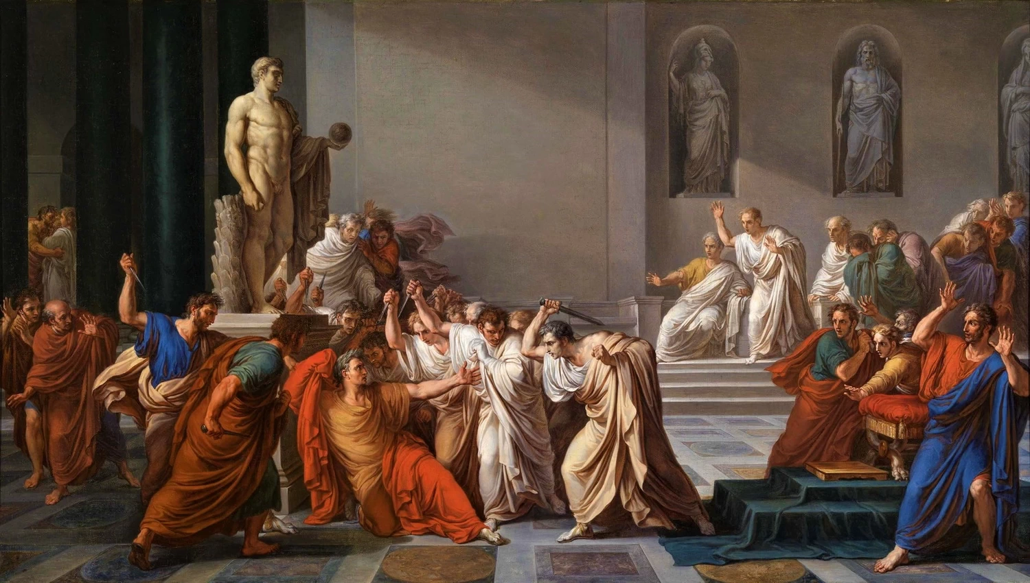 La morte di Giulio Cesare - Museo Nazionale di Capodimonte, Napoli